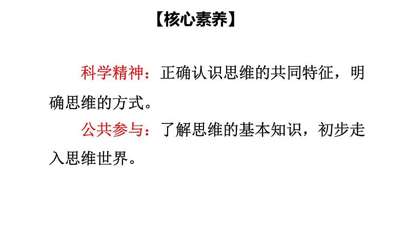 1.1 思维的含义与特征 -2020-2021学年高二政治同步备课系列（部编版选择性必修三）课件PPT04