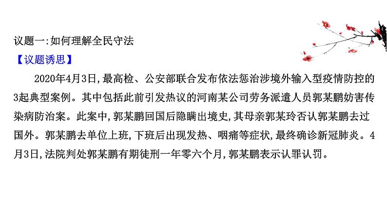 高中政治统编版必修三 3.9.4 全民守法 课件07