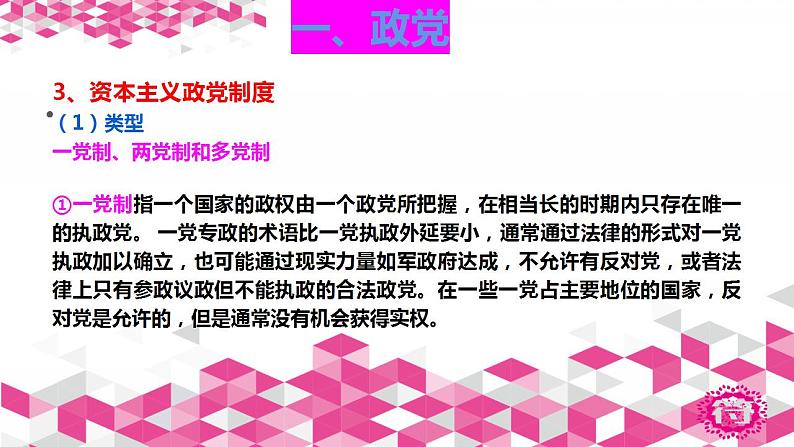 - 高中政治统编版选择性必修一1.3政党和利益集团课件(共19张PPT)07