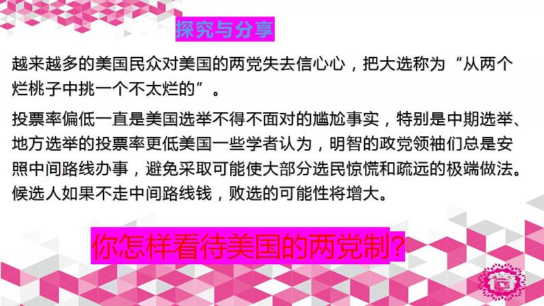 - 高中政治统编版选择性必修一1.3政党和利益集团课件(共19张PPT)08