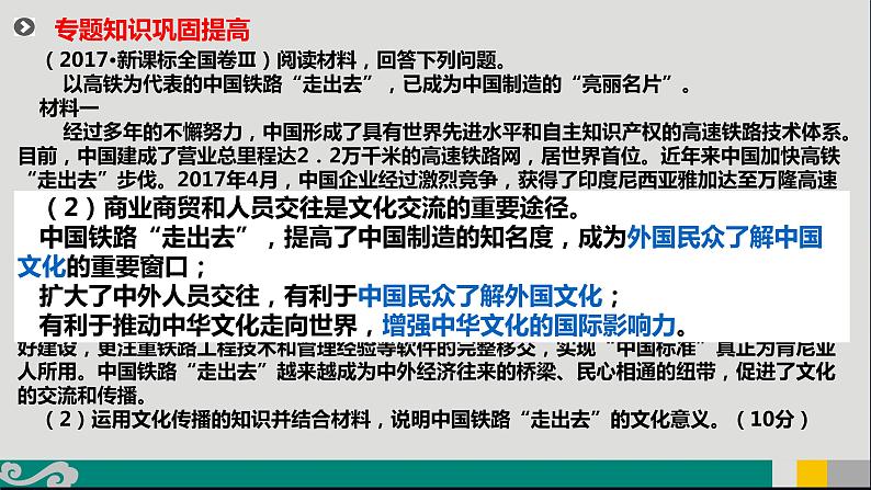 专题12 文化传承与文化创新-2020年新高考政治专题复习精品课件（山东专用）07