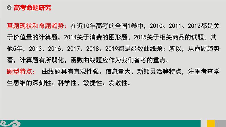 专题05 经济生活曲线题-2020年新高考政治专题复习精品课件（山东专用）第2页