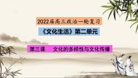 第三课  文化的多样性与文化传播课件--2022届高考政治第一轮复习人教版必修三文化生活