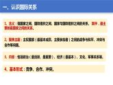 2021-2022学年高中政治统编版选择性必修1：3.2国际关系课件