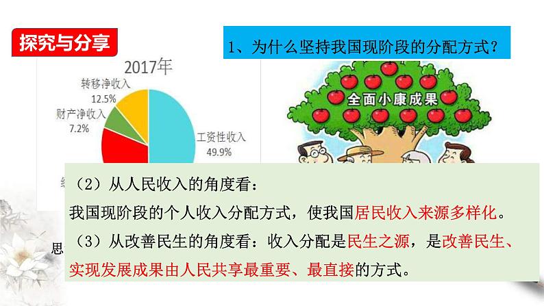 统编版高中政治必修第二册4.1《我国的个人收入分配》课件第5页