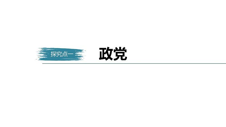 高中思想政治统编版选择性必修1 第一单元  第一课 国体与政体 课时3　政党和利益集团 课件（37张PPT）第5页