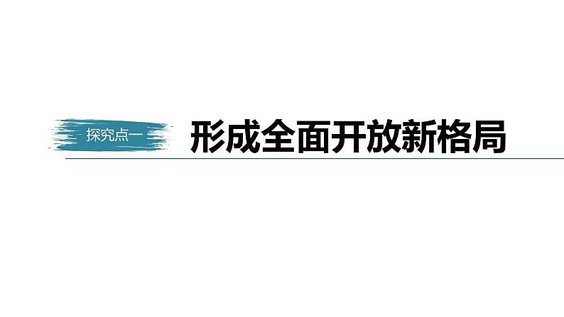 高中思想政治统编版选择性必修1 第三单元  第七课 经济全球化与中国 课时1　开放是当代中国的鲜明标识 课件（41张PPT）第5页