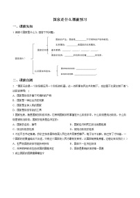 2021学年国家是什么第一课时随堂练习题