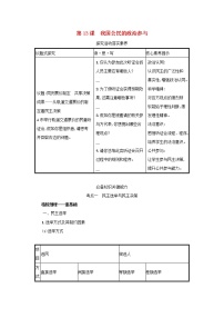 2022高考政治一轮复习第13课我国公民的政治参与学案新人教版