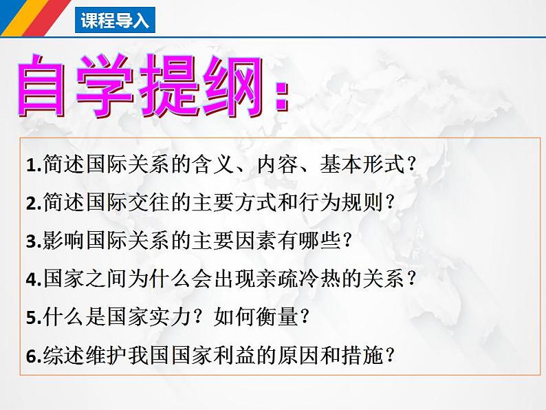 3.2国际关系课件-2021-2022学年高中政治统编版选择性必修一当代国际政治与经济第2页