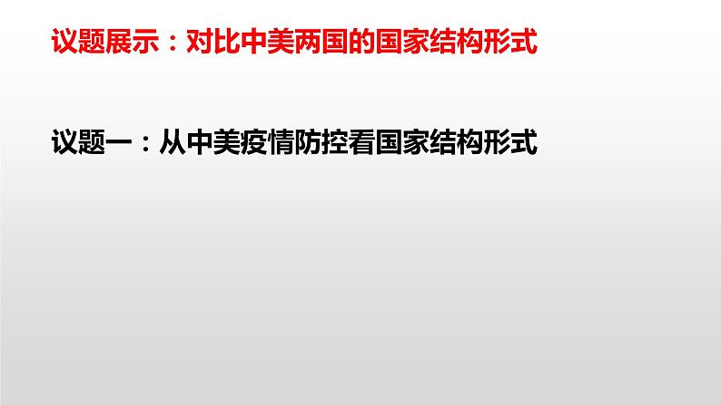 统编版高中政治选择性必修一：2.2单一制和复合制 课件(共14张PPT)03