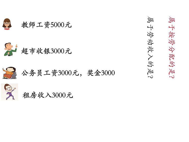 高中政治统编版必修二经济与社会4.1我国的个人收入分配 课件06