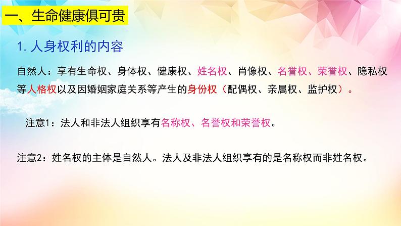 1.2 积极维护人身权利第2页