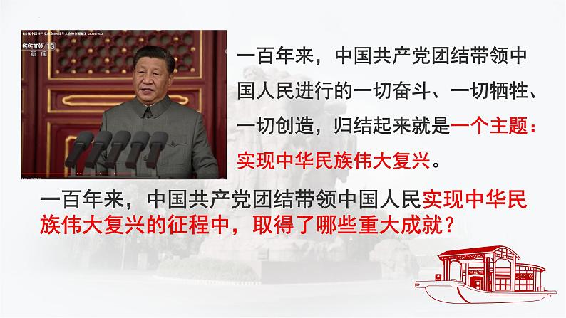 1.2中国共产党领导人民站起来富起来强起来课件-2021-2022学年高中政治统编版必修3政治与法治第1页