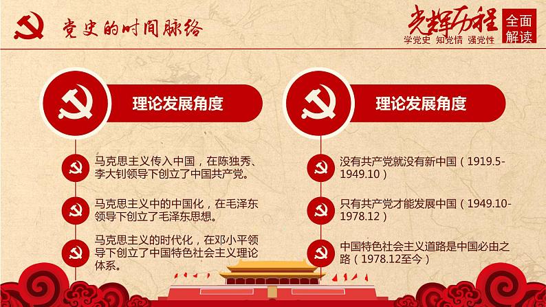 中国共产党党史学习(更新至十九大)课件PPT08