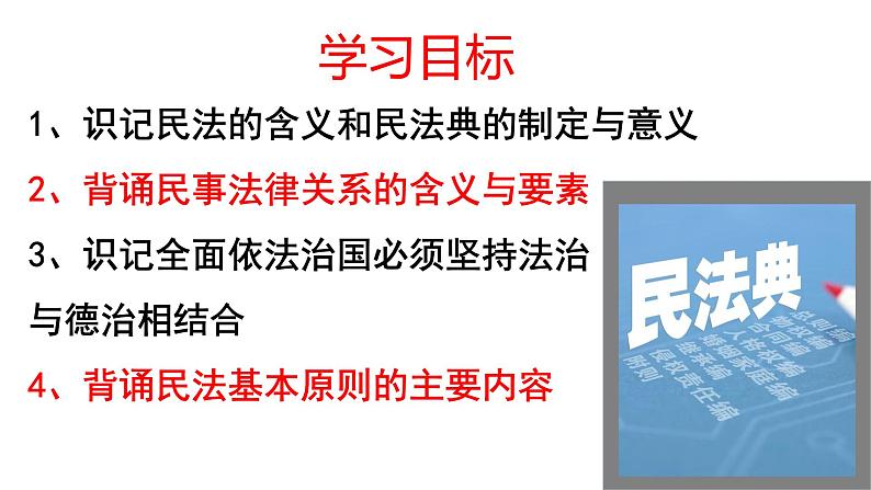 选必2《法律与生活》1.1认真对待民事权利与义务2021-2022学年第二学期课件PPT第3页