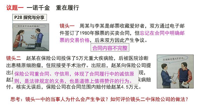 3.2有约必守违约有责课件-2021-2022学年高中政治统编版选择性必修二法律与生活02