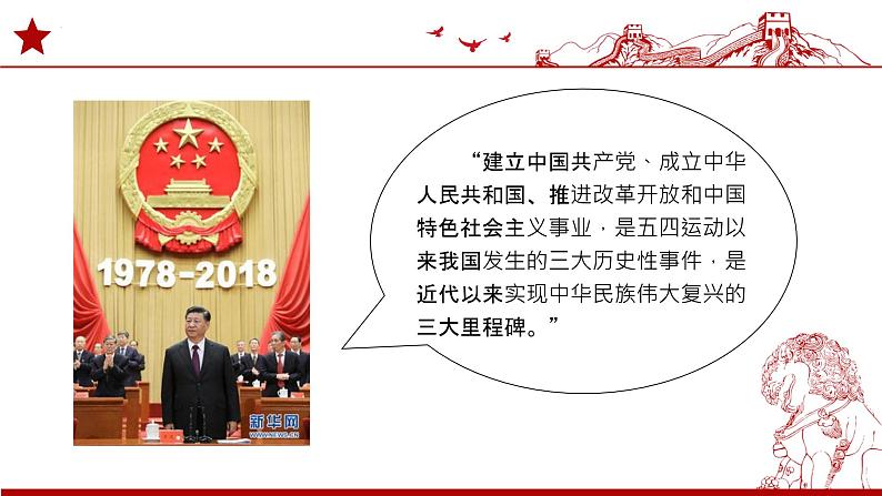 3.2中国特色社会主义的创立、发展和完善课件-2021-2022学年高中政治统编版必修一中国特色社会主义第1页