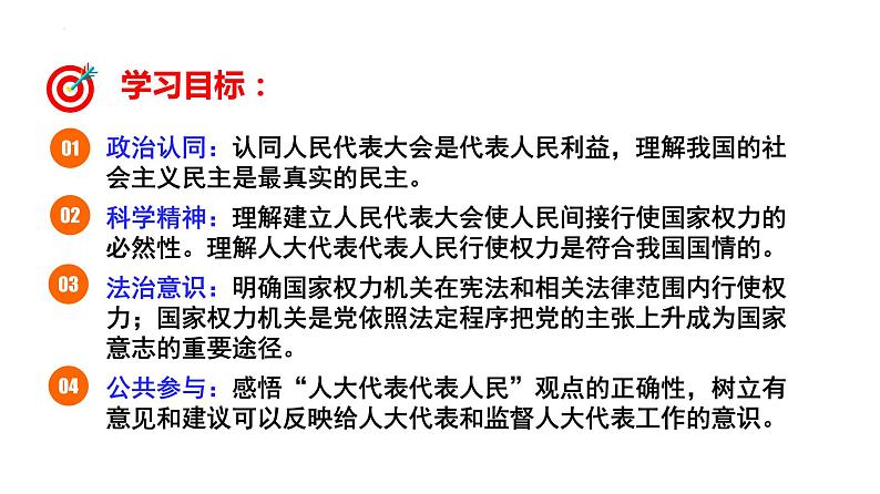 5.1人民代表大会：我国的国家权力机关课件-2021-2022学年高中政治统编版必修三政治与法治04