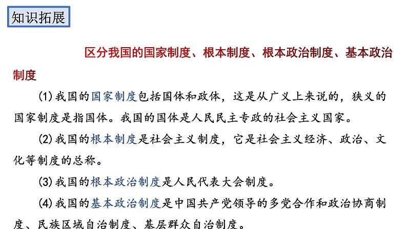 5.2人民代表大会制度：我国的根本政治制度课件-2021-2022学年高中政治统编版必修三政治与法治02