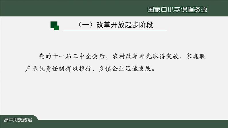 高一【思想政治(统编版)】伟大的改革开放-课件第5页