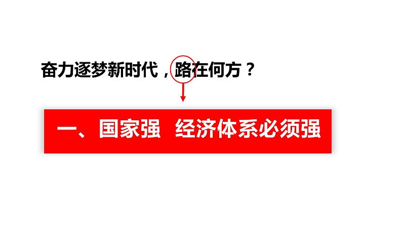 配套新教材-高中思想政治-必修2-3.2  建设现代化经济体系课件第3页