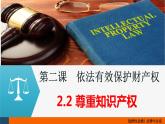 2021-2022学年高中政治统编版选择性二法律与生活 2.2 尊重知识产权课件（28张PPT）
