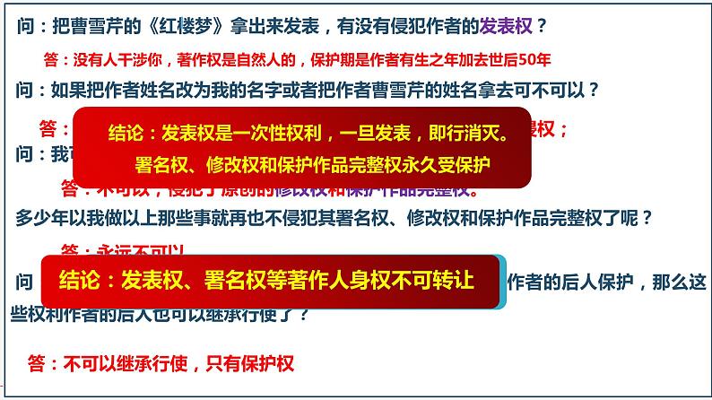 2021-2022学年高中政治统编版选择性二法律与生活 2.2 尊重知识产权课件（28张PPT）第8页