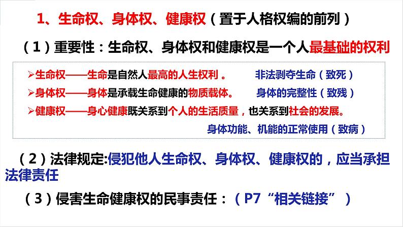 2021-2022学年高中政治统编版选择性二法律与生活 1.2 积极维护人身权利课件（24张PPT）07