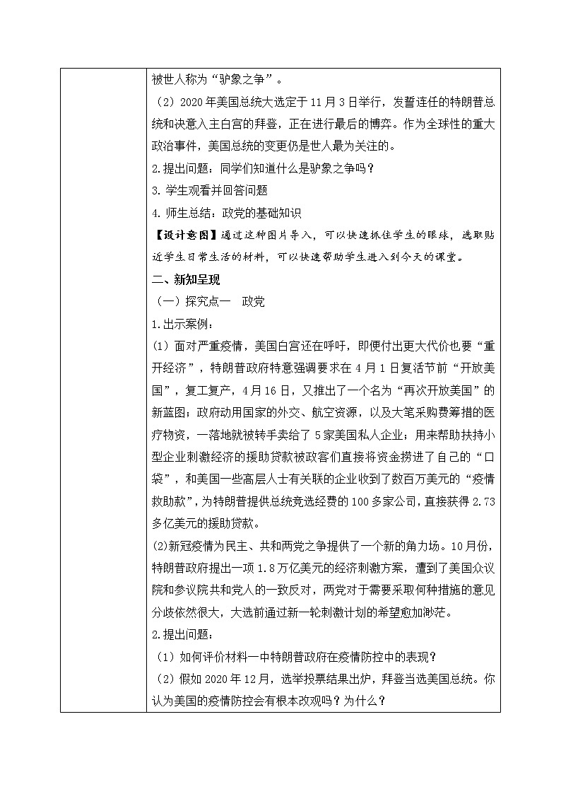 1.3《政党和利益集团》课件+教案+同步练习02