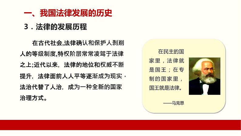 7.1 我国法治建设的历程-2019-2020学年新教材高中政治必修3政治与法治同步精品课件（统编版）(共37张PPT)第7页