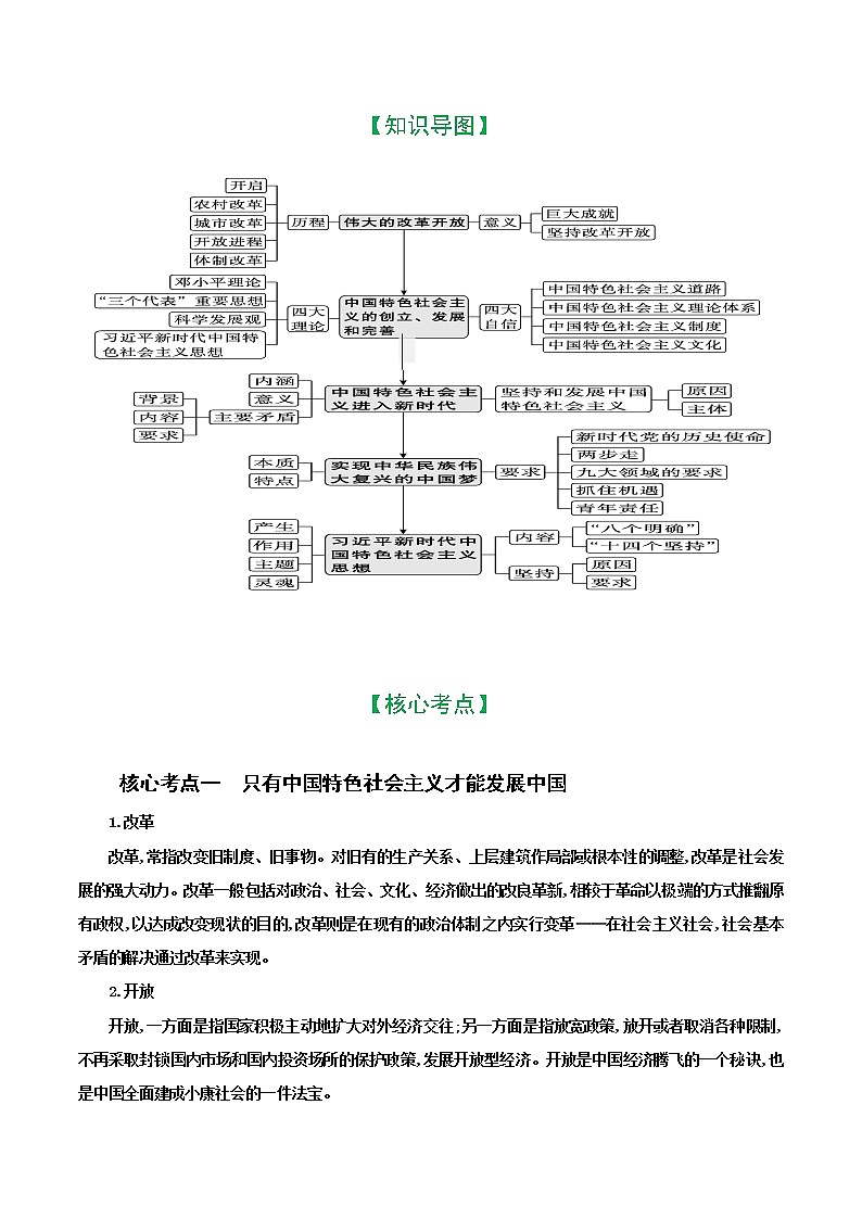 专题02 中国特色社会主义的开创与发展（讲义）第3页
