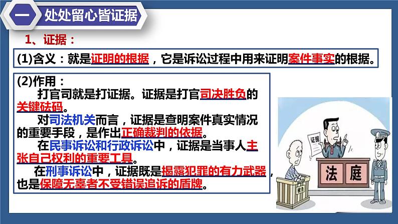 10.3依法收集运用证据课件-2020-2021学年高中政治部编版选择性必修2法律与生活05