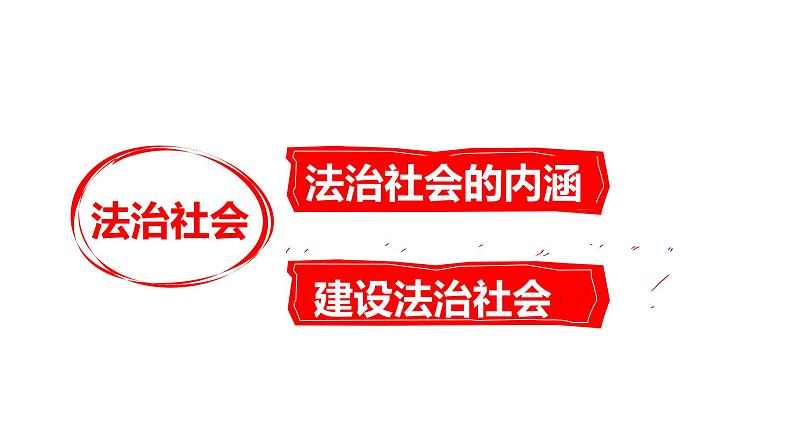 部编高中政治必修三政治与法治8.3法治社会 课件第3页