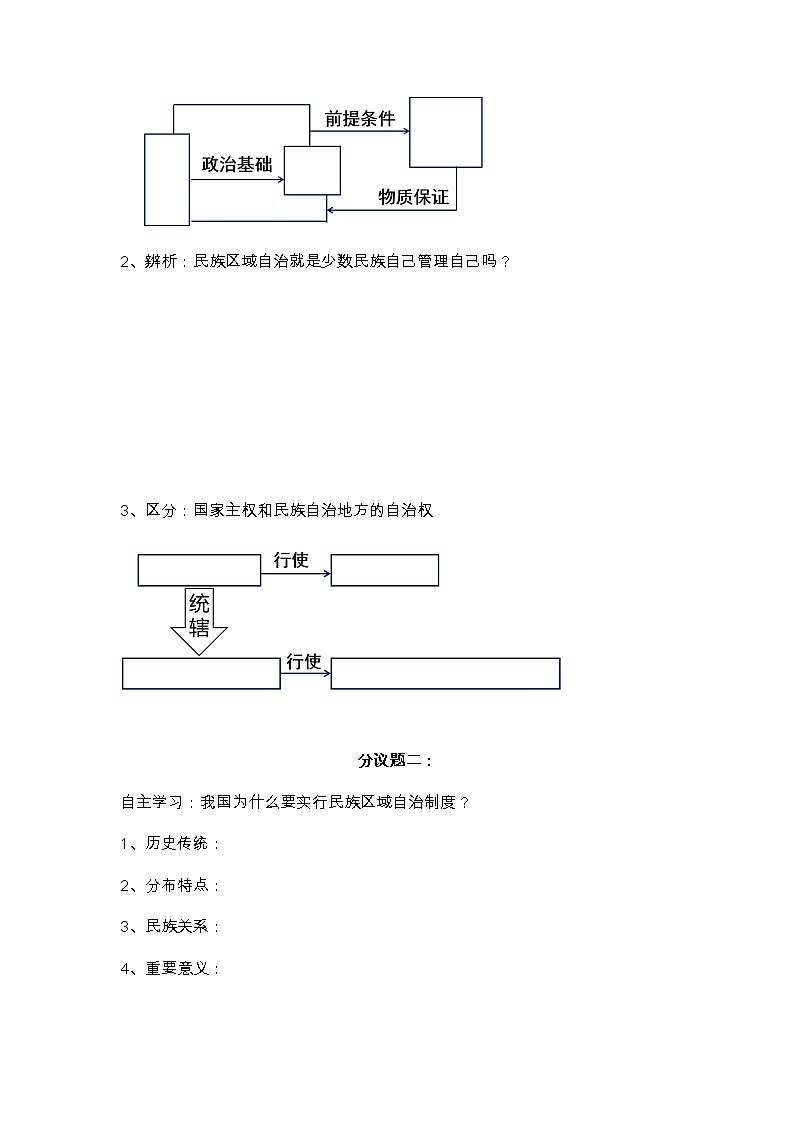 6.2民族区域自治制度学案-2021-2022学年高中政治统编版必修三政治与法治03