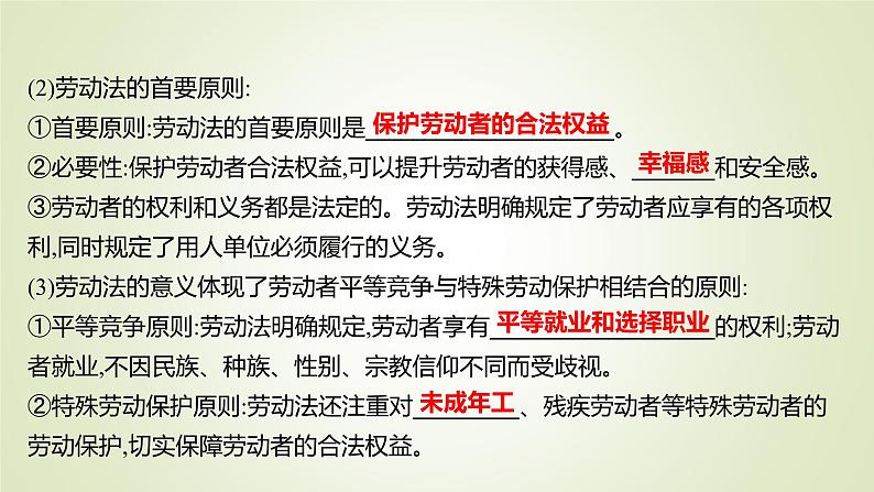 7.1立足职场有法宝课件-2021-2022学年高中政治统编版选择性必修二法律与生活第6页