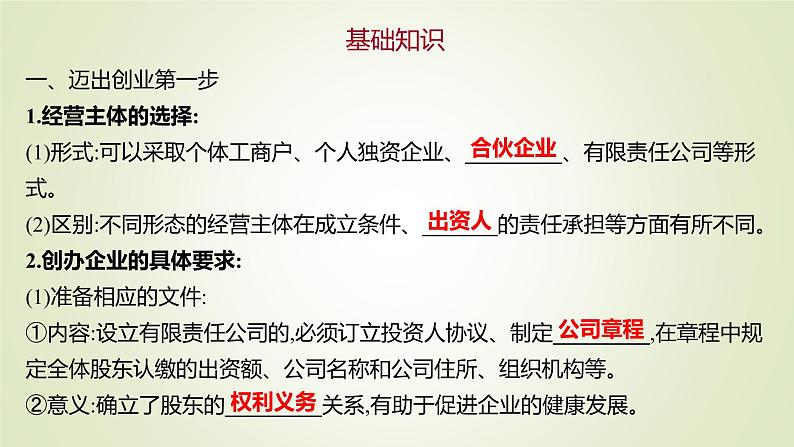 8.1自主创业　公平竞争课件-2021-2022学年高中政治统编版选择性必修二法律与生活04