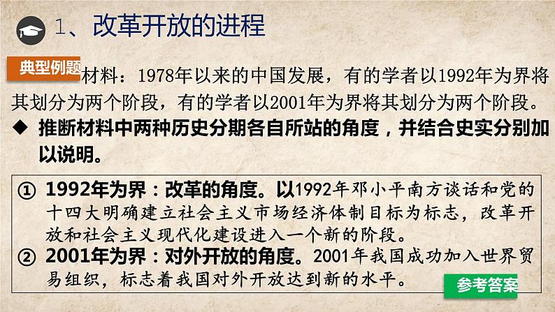 第三课只有中国特色社会主义才能发展中国复习课件-2021-2022学年高中政治统编版必修一中国特色社会主义第6页