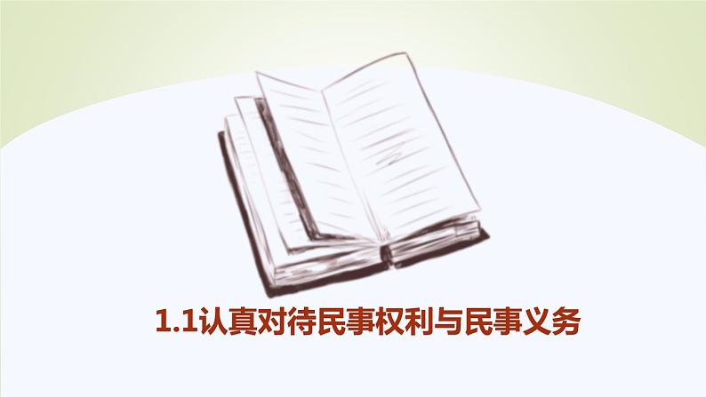 1.1认真对待民事权利与义务课件-2021-2022学年高中政治统编版选择性必修二法律与生活02