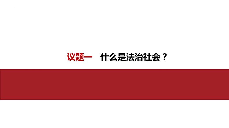 8.3法治社会课件-2021-2022学年高中政治统编版必修三政治与法治04