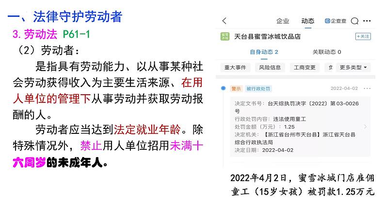 7.1立足职场有法宝课件-2021-2022学年高中政治统编版选择性必修二法律与生活07