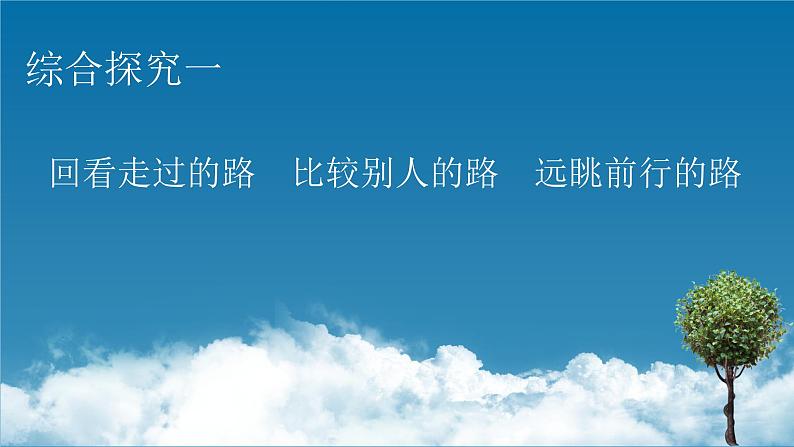 人教统编版必修一中国特色社会主义综合探究1课件PPT第1页