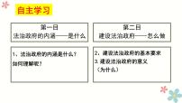 政治 (道德与法治)法治政府示范课课件ppt