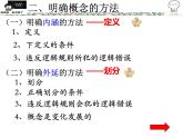 4.2明确概念的方法课件-2021-2022学年高中政治统编版选择性必修三逻辑与思维