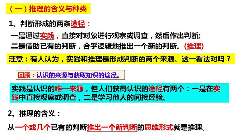 6.1推理与演绎推理概述课件-2021-2022学年高中政治统编版选择性必修三逻辑与思维第6页