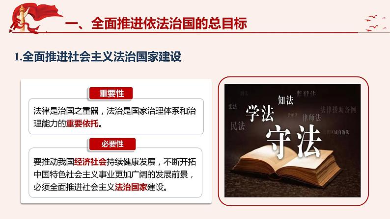 7.2全面推进依法治国的总目标与原则课件-2021-2022学年高中政治统编版必修三政治与法治04