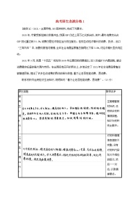 2023届高考政治二轮复习高考原生态满分练1含解析