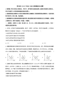 2020届山东省青岛市高三三模政治卷及答案（文字版）