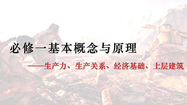 1.1原始社会的解体和阶级社会的演进-2021-2022学年上学期高一必修一（统编版） 课件01