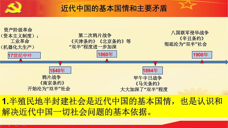 部编版高中政治必修3政治与法治1.1 中华人民共和国成立前各种政治力量（课件+教案+学案+习题打包）08